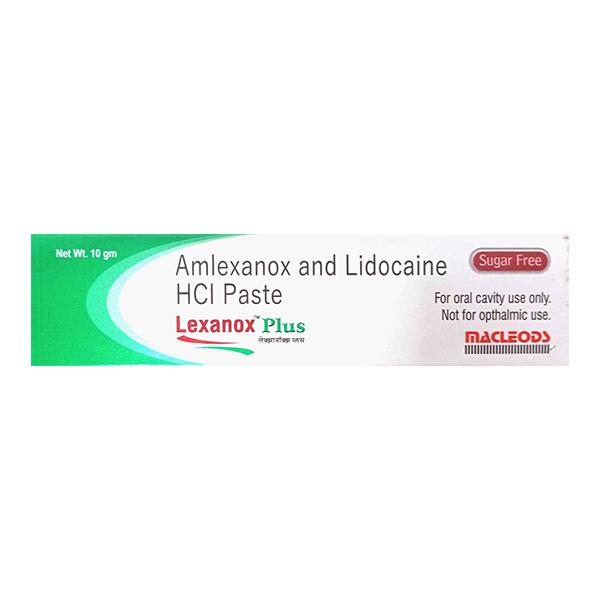 LEXANOX PLUS SUGAR FREE Paste 10g
