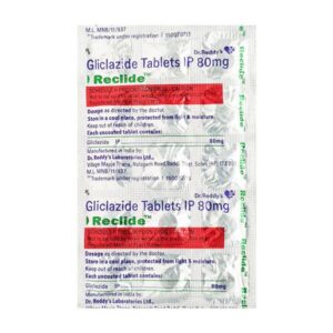 Reclide 80mg Tablet 15'S
