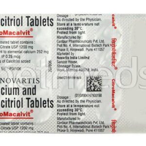 Citromacalvit Tablet 10'S