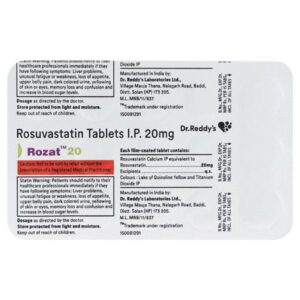 ROZAT 20 Tablet 15's