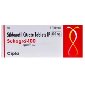 SUHAGRA 100MG TABLET 4'S