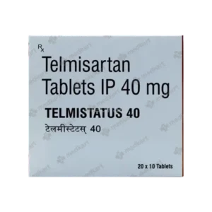 TELMISTATUS 40MG TABLET 10'S
