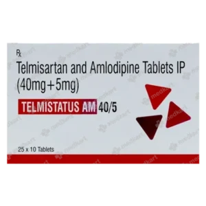 TELMISTATUS AM 40/5MG TABLET 10'S