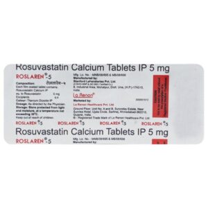 Roslaren 5mg Tablet 10'S