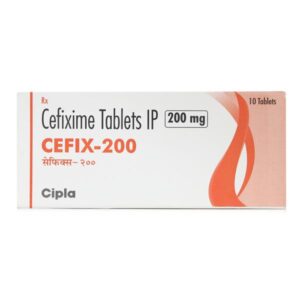 Cefix 200mg Tablet 10'S