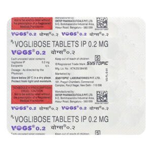 Vogs 0.2Mg Tablet 30's