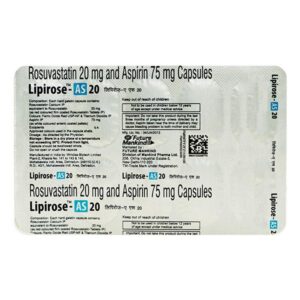 LIPIROSE AS 20 Capsule 10's
