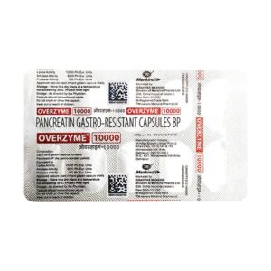 OVERZYME 10000 Capsule 10's