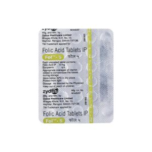 FOL 5mg Tablet 30'S