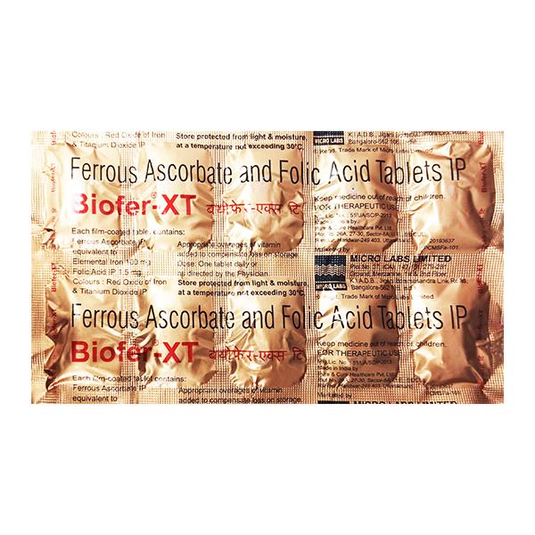 Biofer XT Tablet 10'S