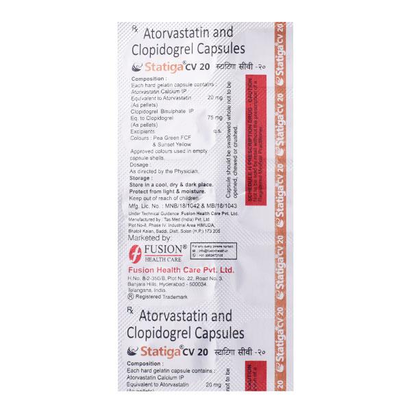 STATIGA CV 20 Capsule 10's