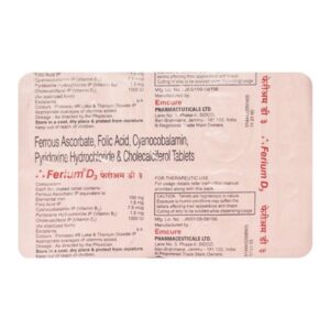 Ferium D3 Tablet 10'S