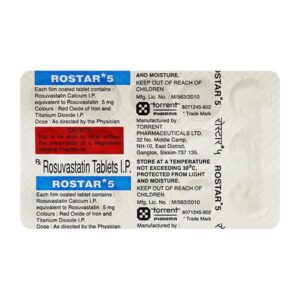 ROSTAR 5mg Tablet 15's