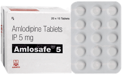 Amlosafe 5 Tablet 15