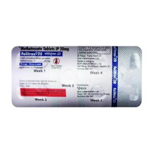 FOLITRAX 20 Tablet 5's