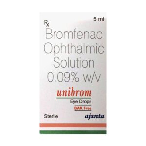 Unibrom BAK Free Eye Drops 5ml