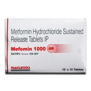 Mefomin SR 1000mg Tablet 10'S