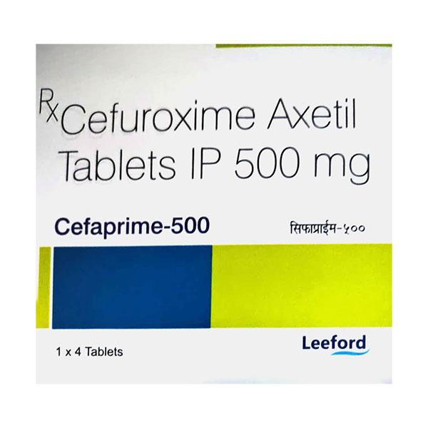 CEFAPRIME 500 Tablet 4's