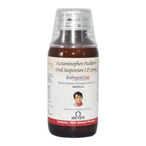 Babygesic 250mg Oral Suspension 60ml