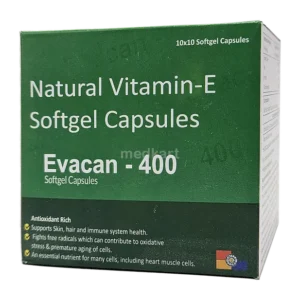 EVACAN 400MG CAPSULE 10'S