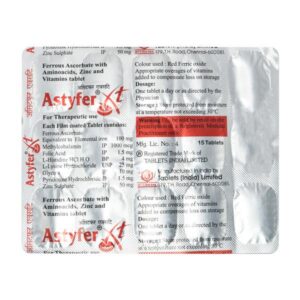 ASTYFER XT Tablet 15's