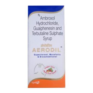 Aerodil Sugar Free Mixed Fruit Flavour Expectorant 100ml