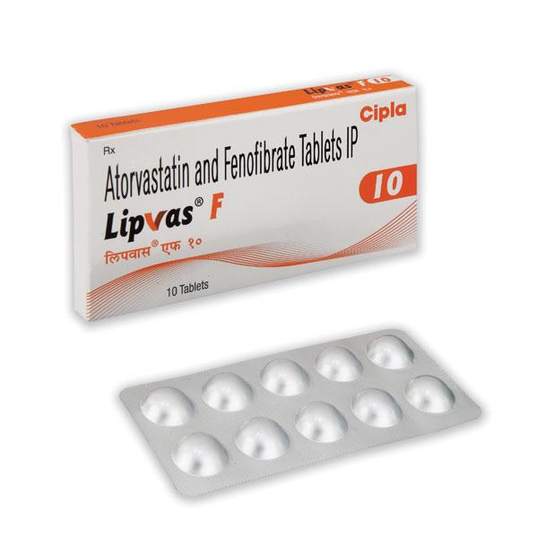 LIPVAS F Tablet 10's