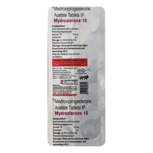 MYDROSTERONE 10 Tablet 10's