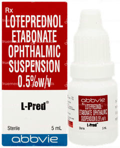 L Pred Ophthalmic Suspension 5ml