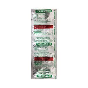Torvason 20mg Tablet 10'S