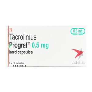 PROGRAF 0.5mg Hard Capsule 10's