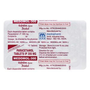 MEDOMOL 300mg Distab 15's (se)