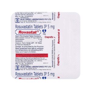 Rovastat 5mg Tablet 15'S