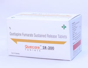 Quetiapine Fumarate 200 mg PR Tabs