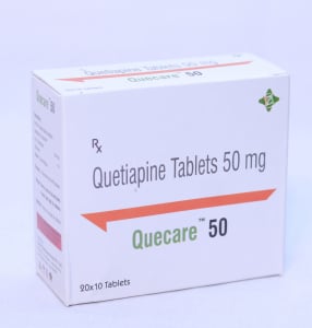 Quetiapine Fumarate 50 mg Tabs