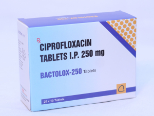 Ciprofloxacin 250 Mg Tabs