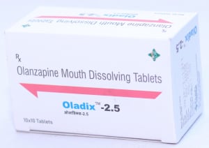 Olanzapine 2.5 Mg Mouth Dissolving Tabs