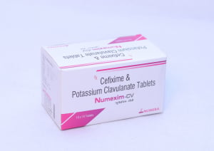 Cefixime 200 Mg + Potassium Clavulanate 125 Mg Tabs