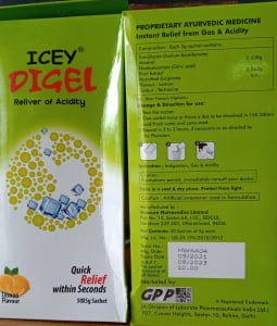 Ayurvedic Antacid Granules (Similar to ENO) 5 gm Sachet