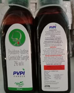 Povidone-Iodine Germicide Gargle 2% W/V