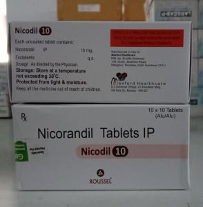 Nicorandil 10 mg Tabs