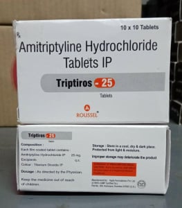 Amitriptyline Hydrochloride 25mg Tab