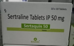 Sertraline Hydrochloride 50 mg Tabs