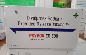 Divalproex Sodium 500 mg ER/PR Tabs