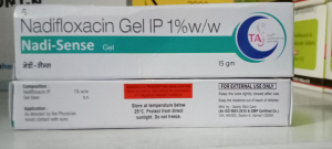 Nadifloxacin Gel IP 1% w/w