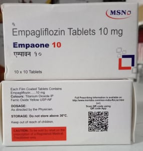Empagliflozin 10 mg Tabs