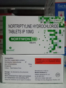 Nortriptyline Hydrochloride 10 mg Tabs