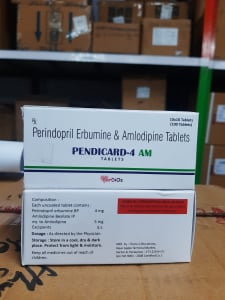 Perindopril Erbumine 4mg + Amlodipine 5mg Tabs