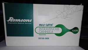 Intravenous Cannula Paediatric G 24