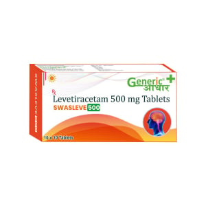 Levetiracetam 500 mg (Swasleve-500) Tabs- GA